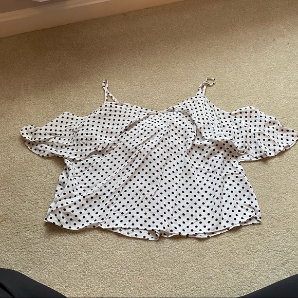 Polka Dot Cami Crop - Picture 4 of 5